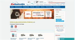 Desktop Screenshot of enbaterija.lt